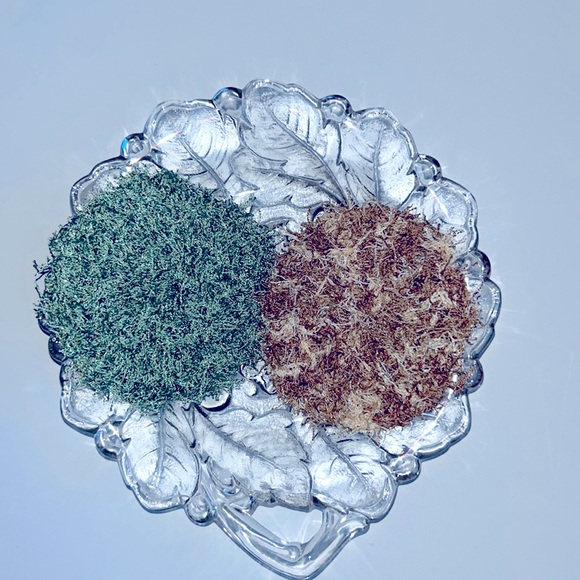 Hand Crafted Colorful Earth Tones Reusable Polyester Crocheted Scrubbing Pads - Picture 5 of 6